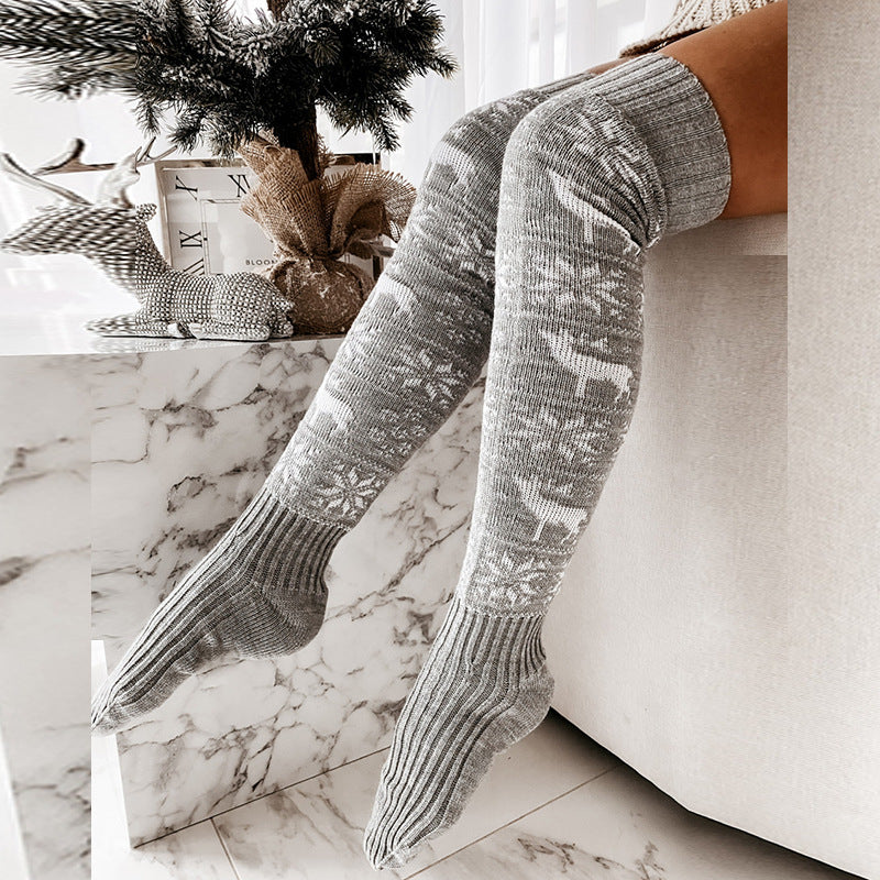 Christmas Warm Knitted Women's Socks – Raulex One